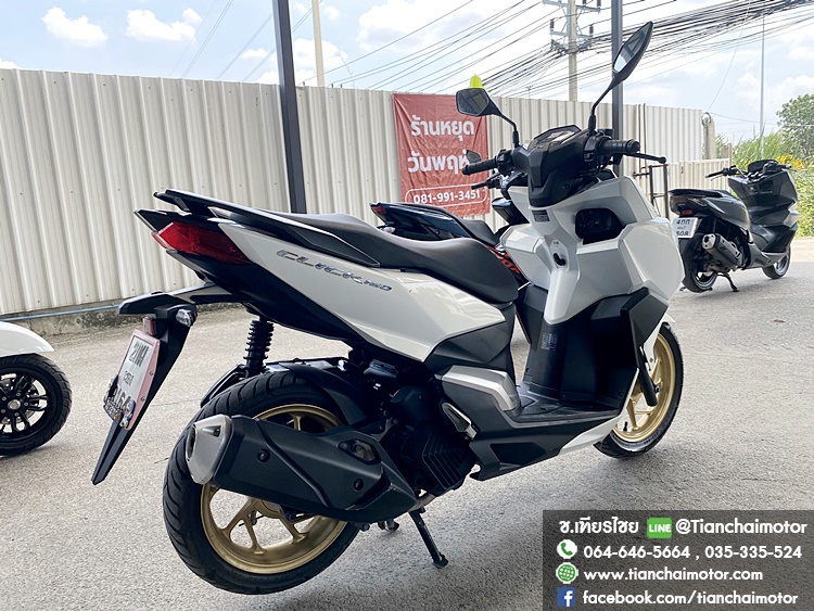 ★ดาวน์2,000★ CLICK160 ปี 66 วิ่งน้อย ตัวรีโมท สภาพป้ายแดง ดอกยางแน่น ชุดสีสวยเป๊ะทั้งคัน เครื่องดี ศูนย์ดี ราคา 55,500