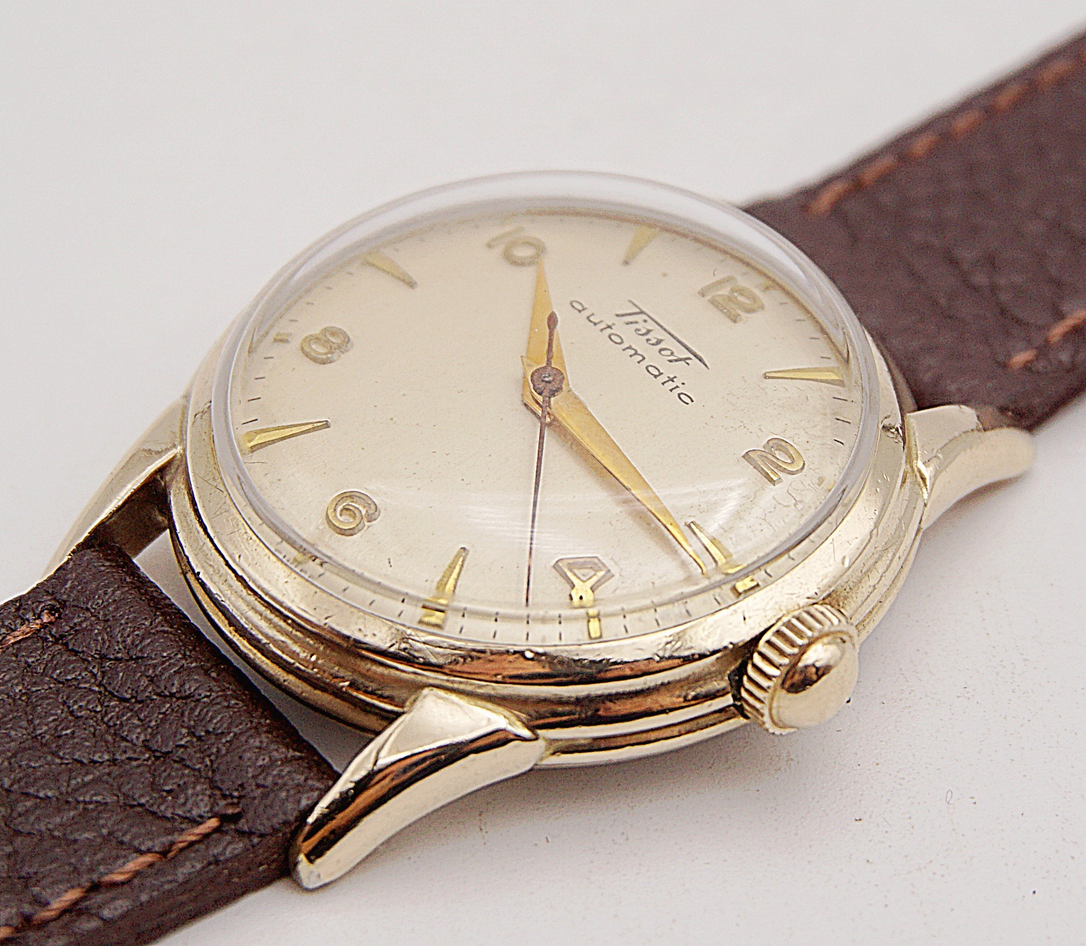 นาฬิกาเก่า TISSOT ออโตเมติกครึ่งรอบ