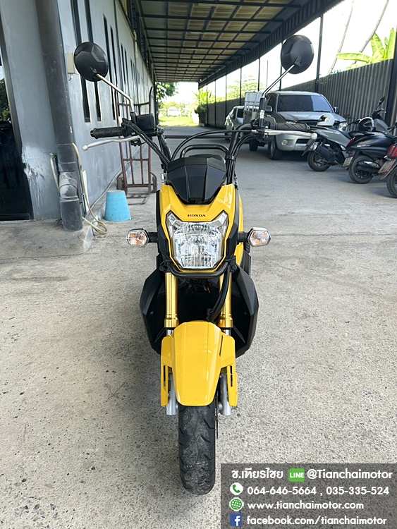 ★ดาวน์ 5,000★ZOOMER-X ปี66 สีเหลือง วิ่งน้อย ชุดสวยรอบคัน เดิมๆทั้งคัน เครื่องแน่น เครื่องดี ศูนย์ดี รถพร้อมใช้งาน ราคา 43,900