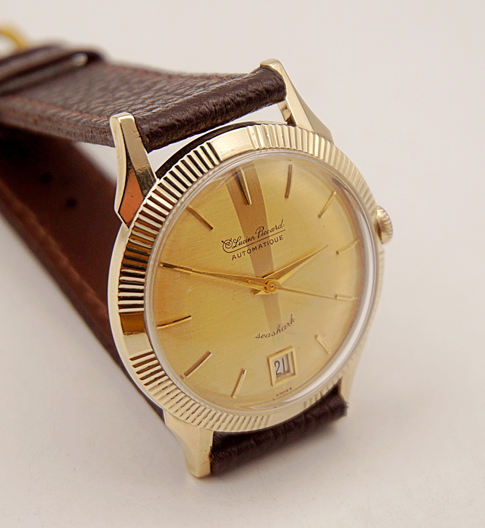 นาฬิกาเก่า LUCIEN PICCARD ออโตเมติก