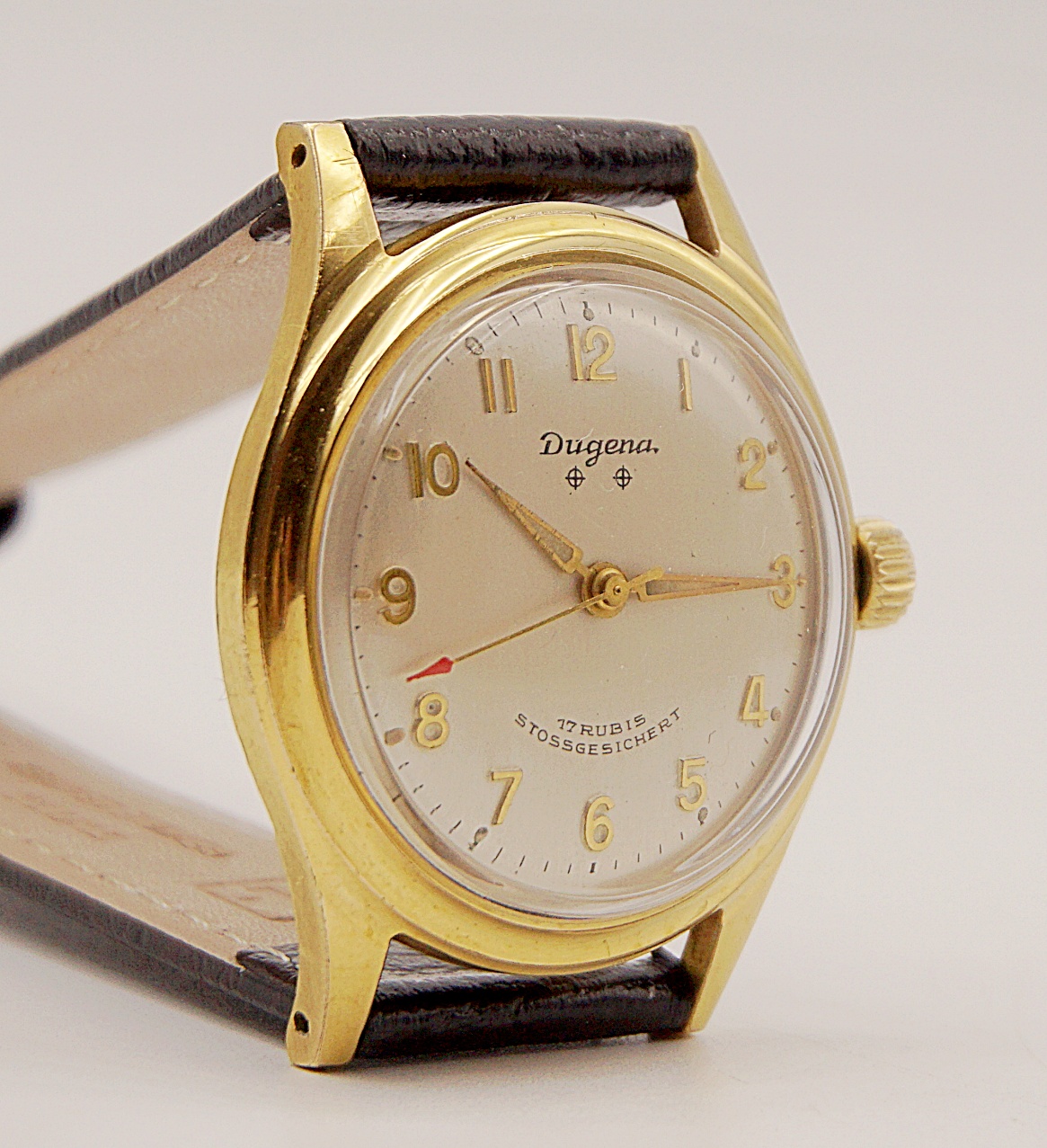 นาฬิกาเก่า DUGENA ไขลาน