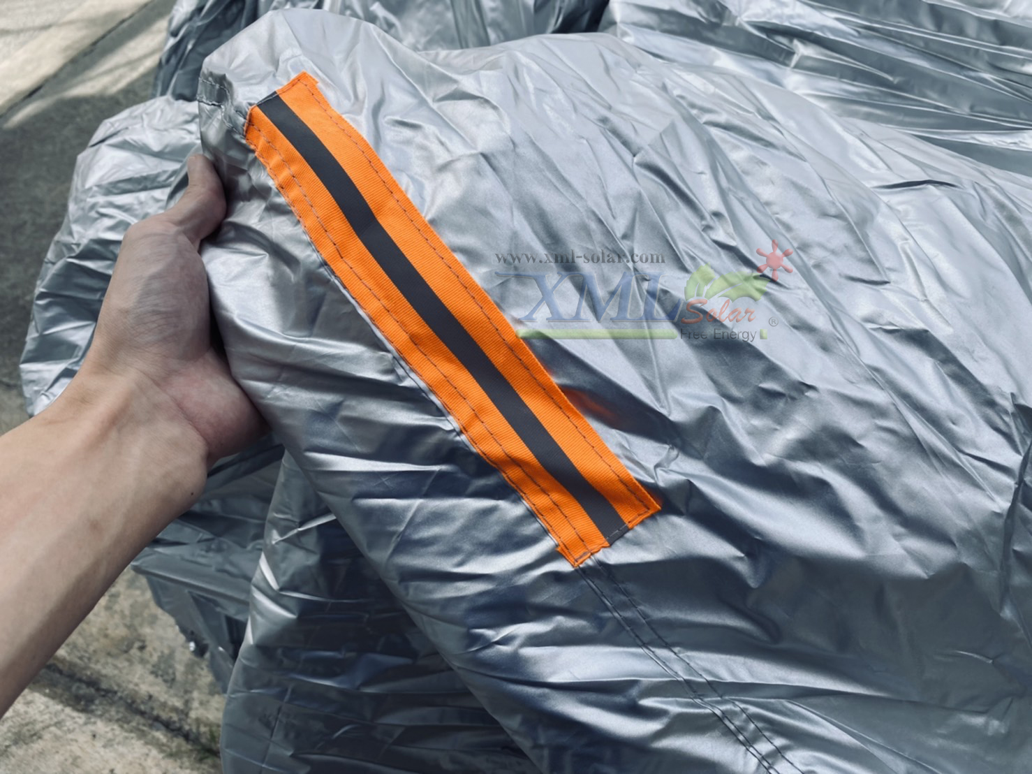 ชุดผ้าคลุมรถยนต์โซล่าเซลล์ ไซต์ YXL สำหรับรถตู้ ขนาดใหญ่