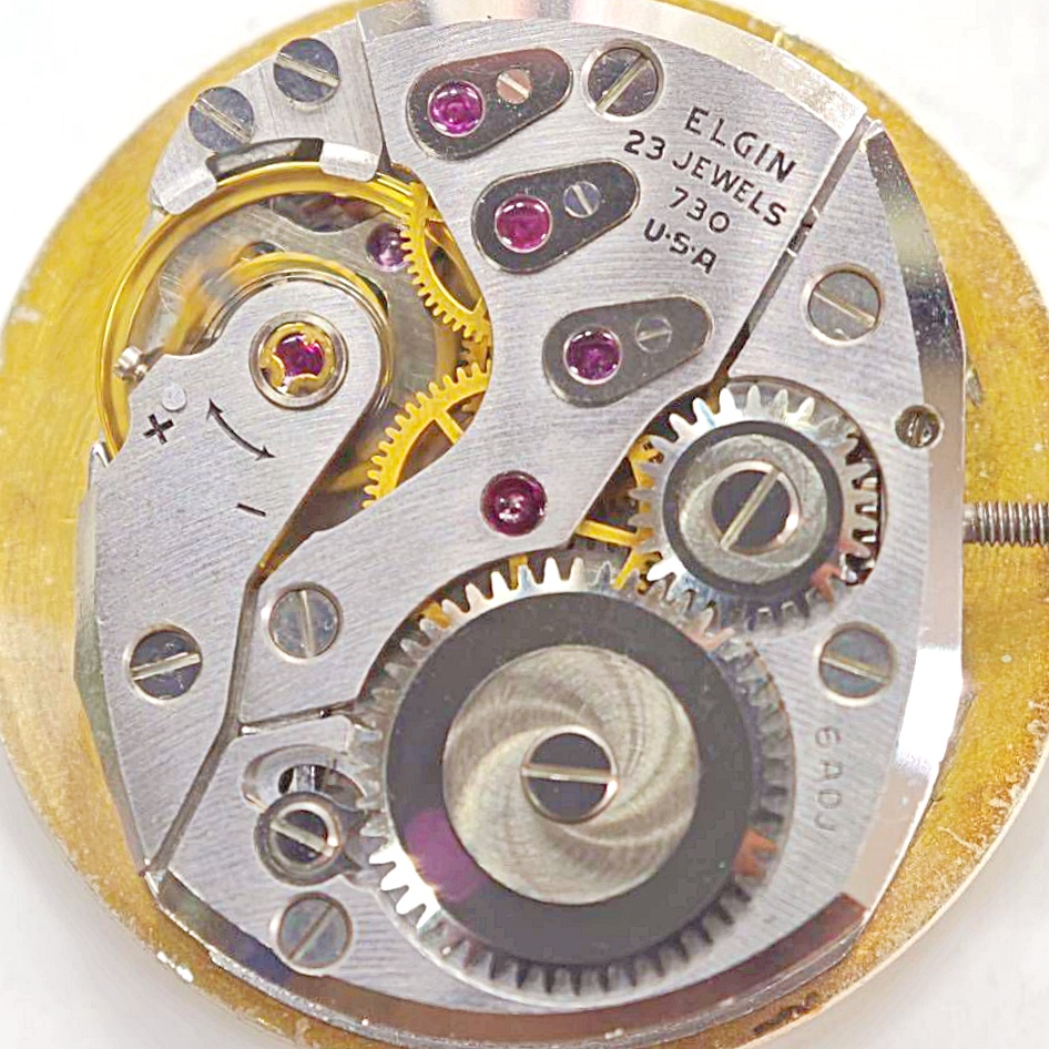 นาฬิกาเก่า LORD ELGIN ไขลานสองเข็มครึ่ง