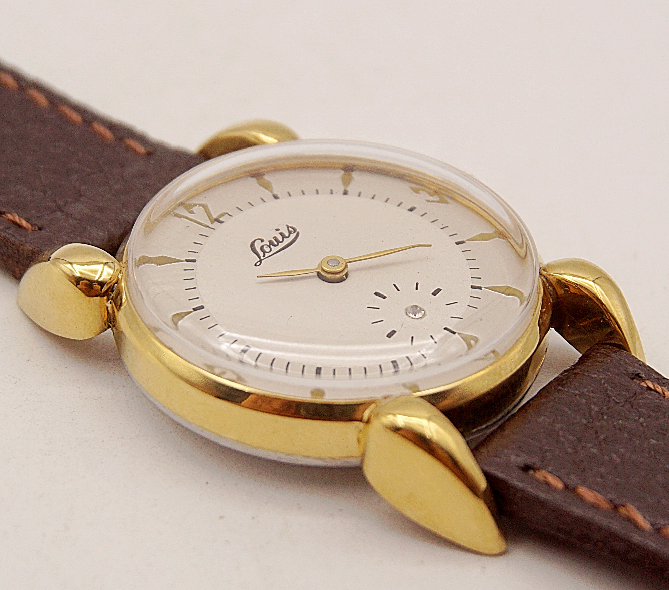 นาฬิกาเก่า LOUIS ไขลานพร้อมกล่อง