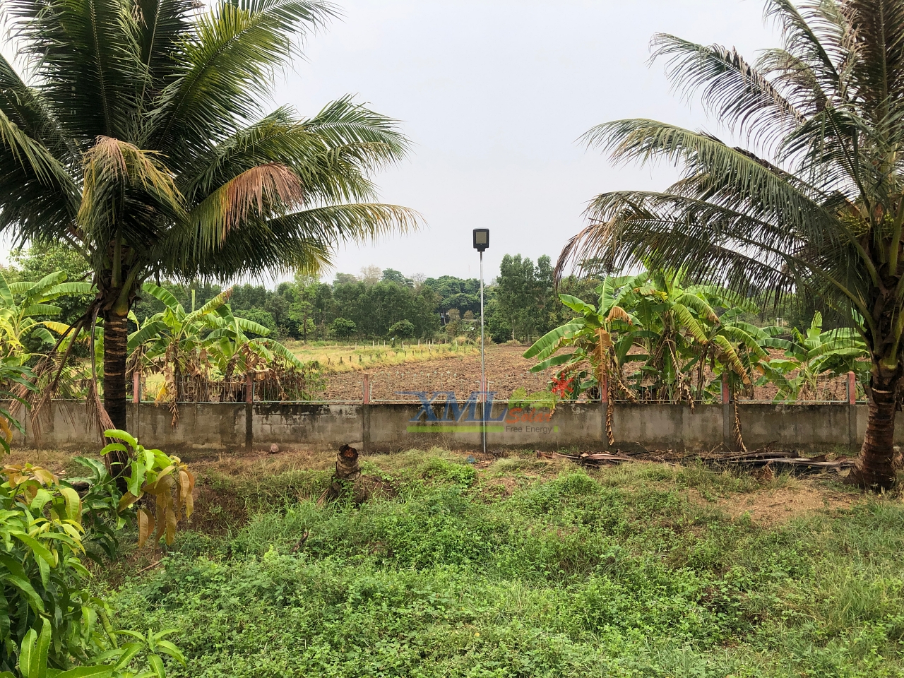 โคมไฟถนนโซล่าเซลล์ Modi x XML รุ่น MD-SLT17-400W (แสง : ขาว)(Motion sensor + สว่างค้าง)