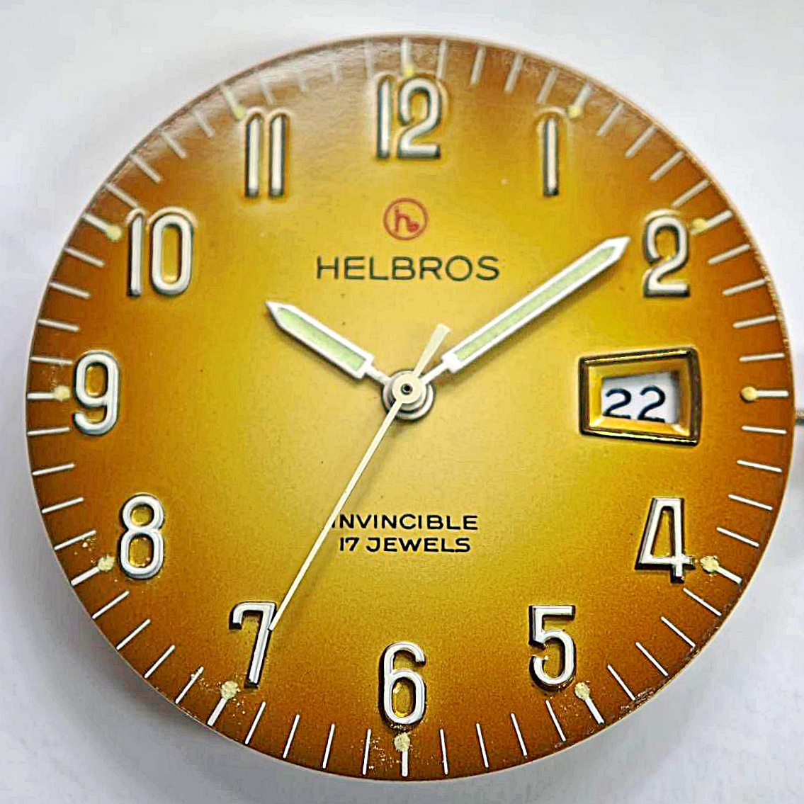 นาฬิกาเก่า HELBROS ไขลาน