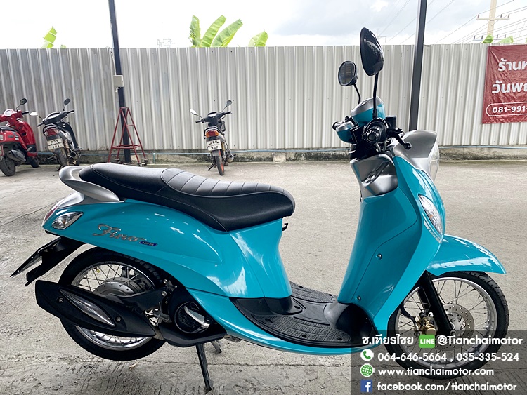 ★ดาวน์4,500★FINO ปี 66 สีเขียวมิ้น วิ่งน้อย เครื่องเดิมแน่น ใช้งานทนทาน ขับขี่คล่องตัว ชุดสีสวย เครื่องดี ศูนย์ดี ราคา 38,900