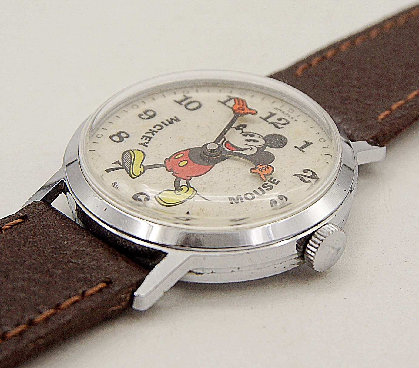 นาฬิกาเก่า MICKEY MOUSE ไขลาน