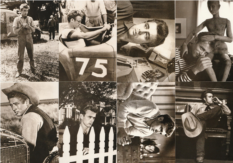โปสการ์ด James Dean ภาพขาวดำ 32 ใบ