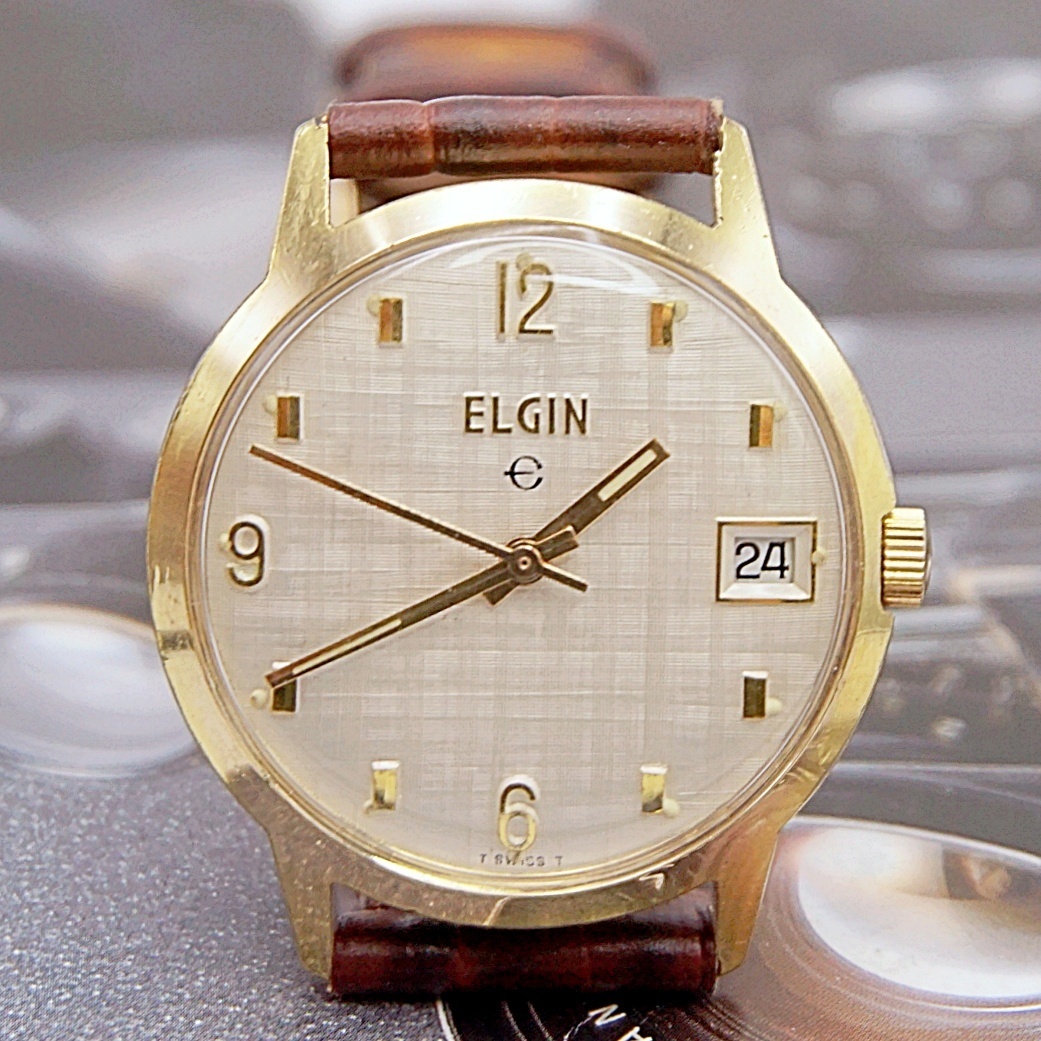 นาฬิกาเก่า ELGIN ไขลาน