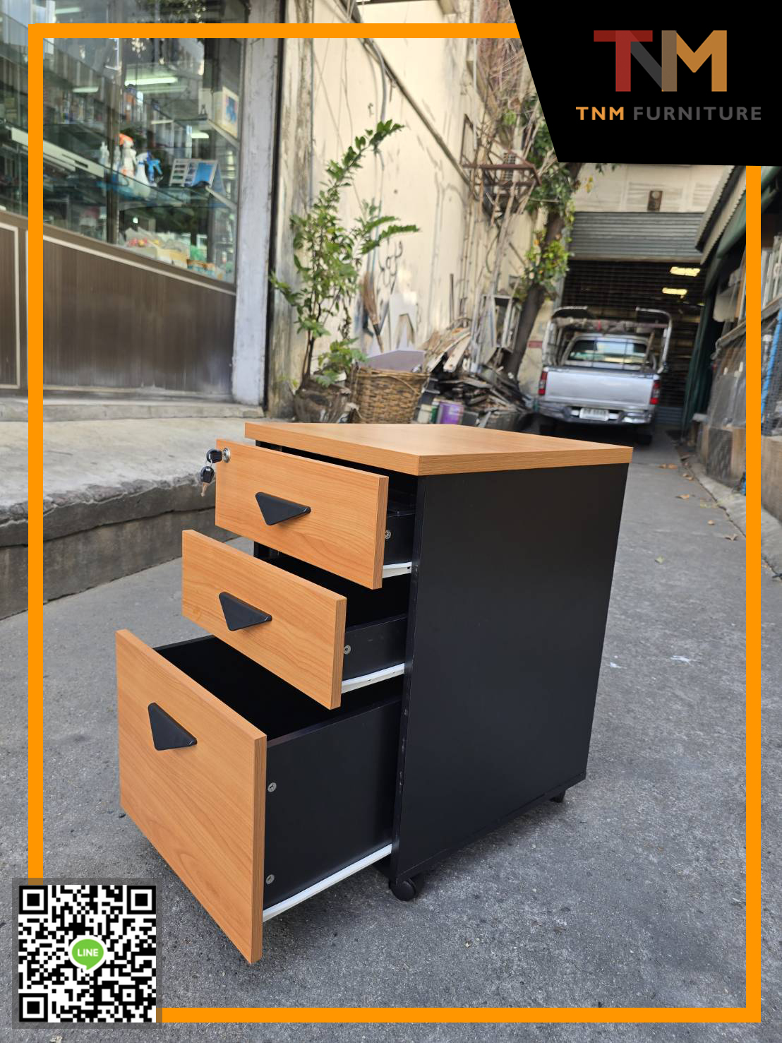 ตู้ลิ้นชักล้อเลื่อน ST-Filling C