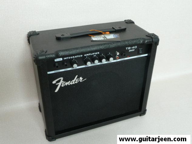 แอมป์เบส fender TB40W Multi-input ไม่เน้นยี่ห้อ(โลโก้อาจเป้น yamaha หรือ อาจไม่มีแล้วแต่รอบผลิต)