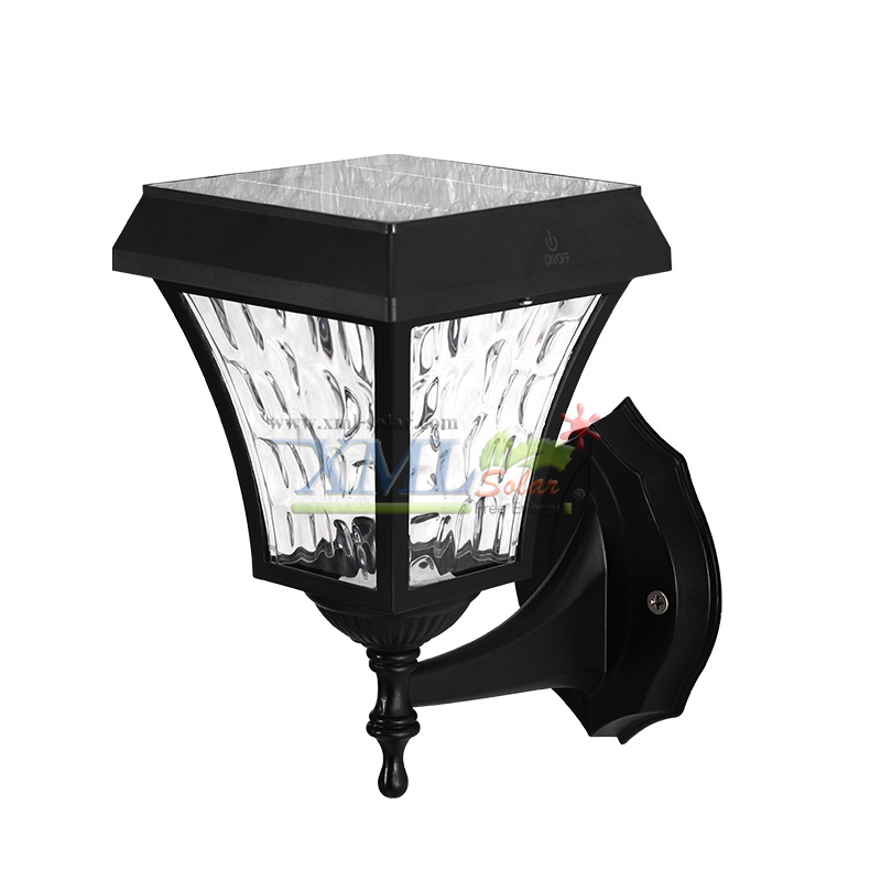 โคมไฟกิ่งโซล่าเซลล์ รุ่นใหม่ ทรงสี่เหลี่ยม ระบบสัมผัส (เเสง : ขาว)