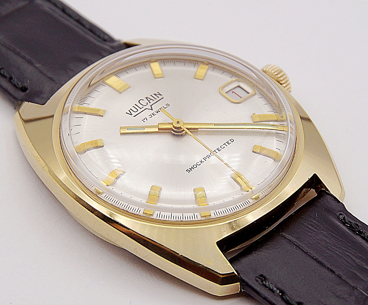 นาฬิกาเก่า VULCAIN ไขลาน