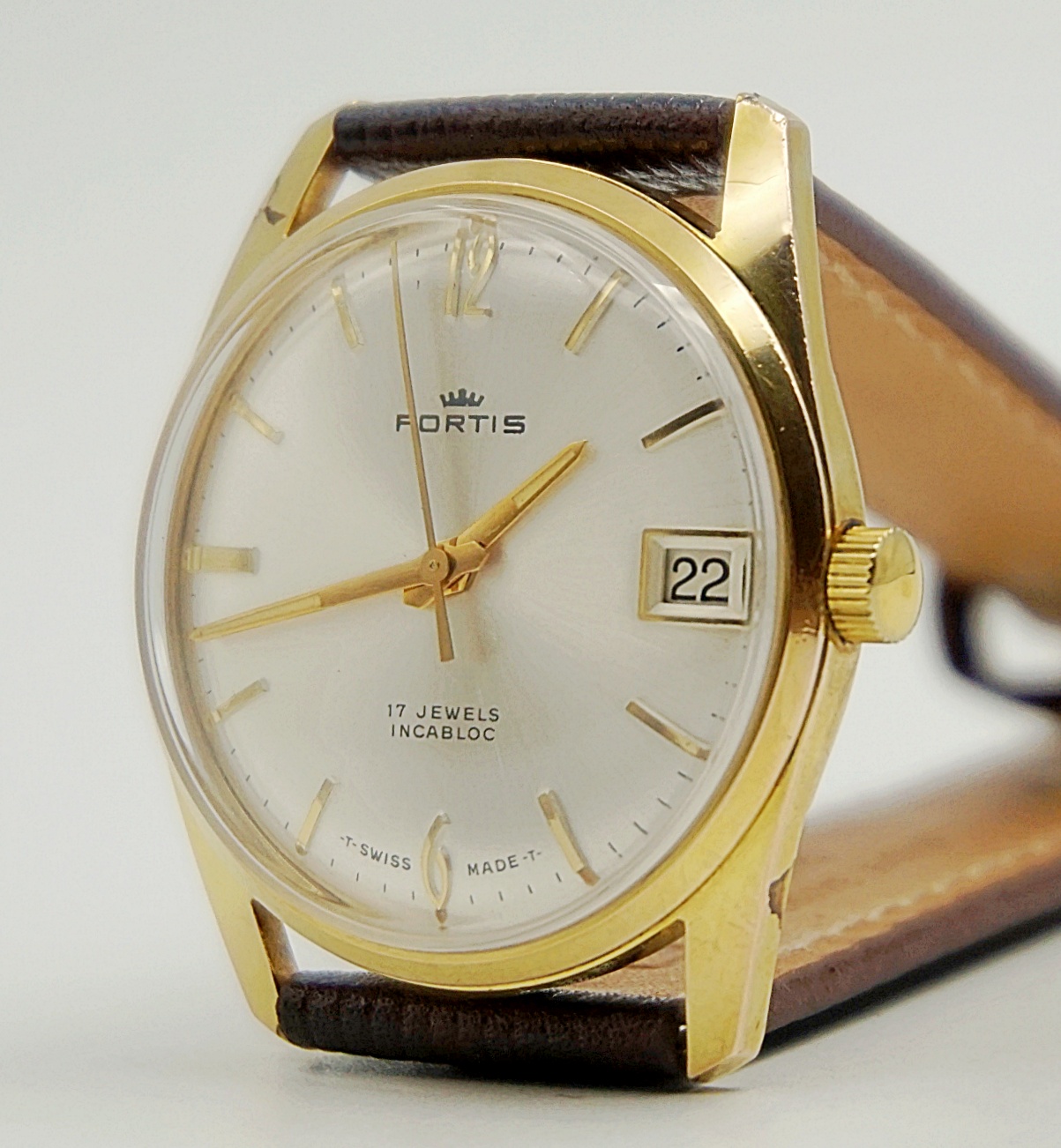 นาฬิกาเก่า FORTIS ไขลาน