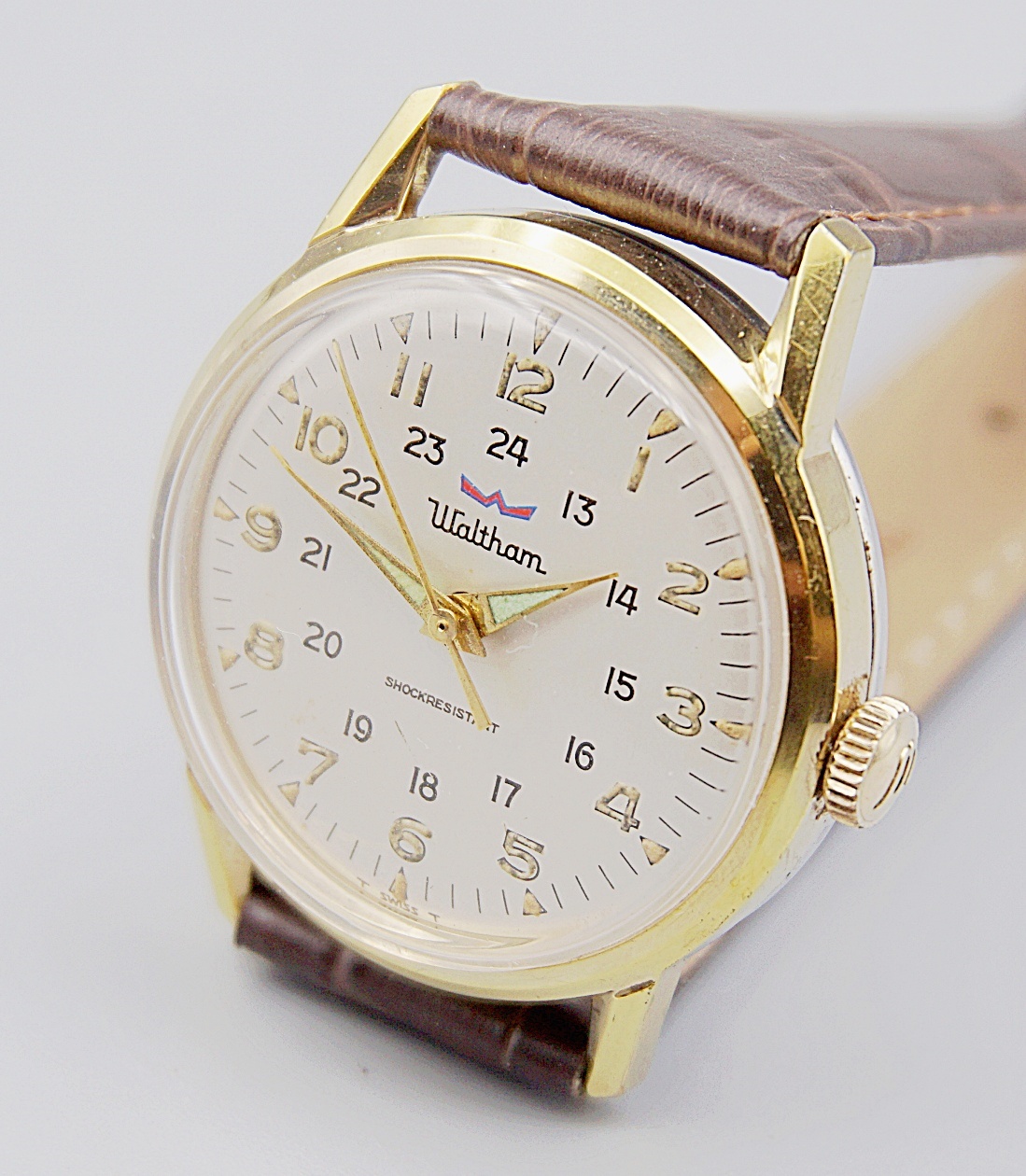 นาฬิกาเก่า WALTHAM ไขลาน