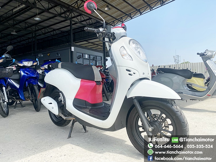 ★ดาวน์ 3,500★SCOOPY-I CLUB 12 ปี66 สีขาวชมพูสวยๆ สภาพนางฟ้า กุญแจรีโมท เครื่องดี ขับขี่ง่ายๆ พร้อมใช้งาน ราคา 45,900