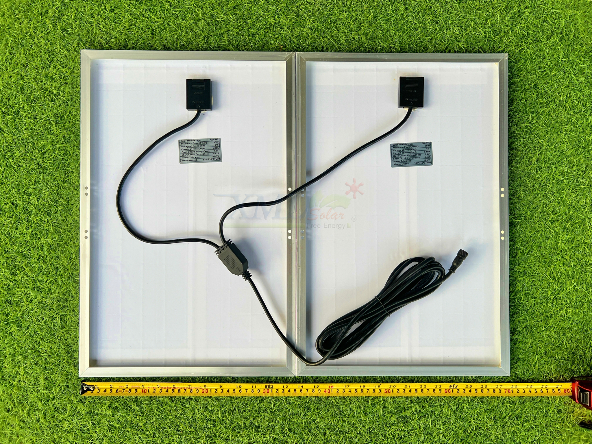 ไฟสปอตไลท์โซล่าเซลล์ 1000 Watt กล่องสีน้ำตาล (เปิดได้ 3 แสง)