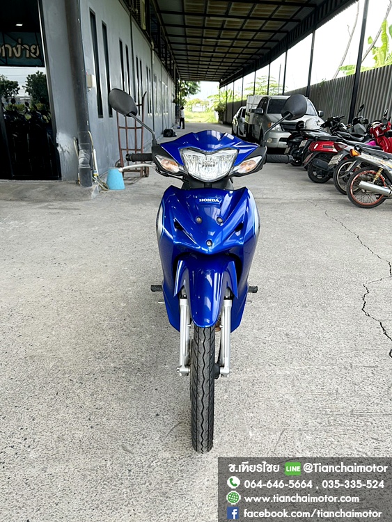 WAVE110I ปี66 สีน้ำเงิน ชุดสีสวยรอบคัน เครื่องเดิมๆ ศูนย์ดี เครื่องแน่น ขับขี่นิ่มๆ ประหยัด ใช้งานทนทาน ราคา 38,900