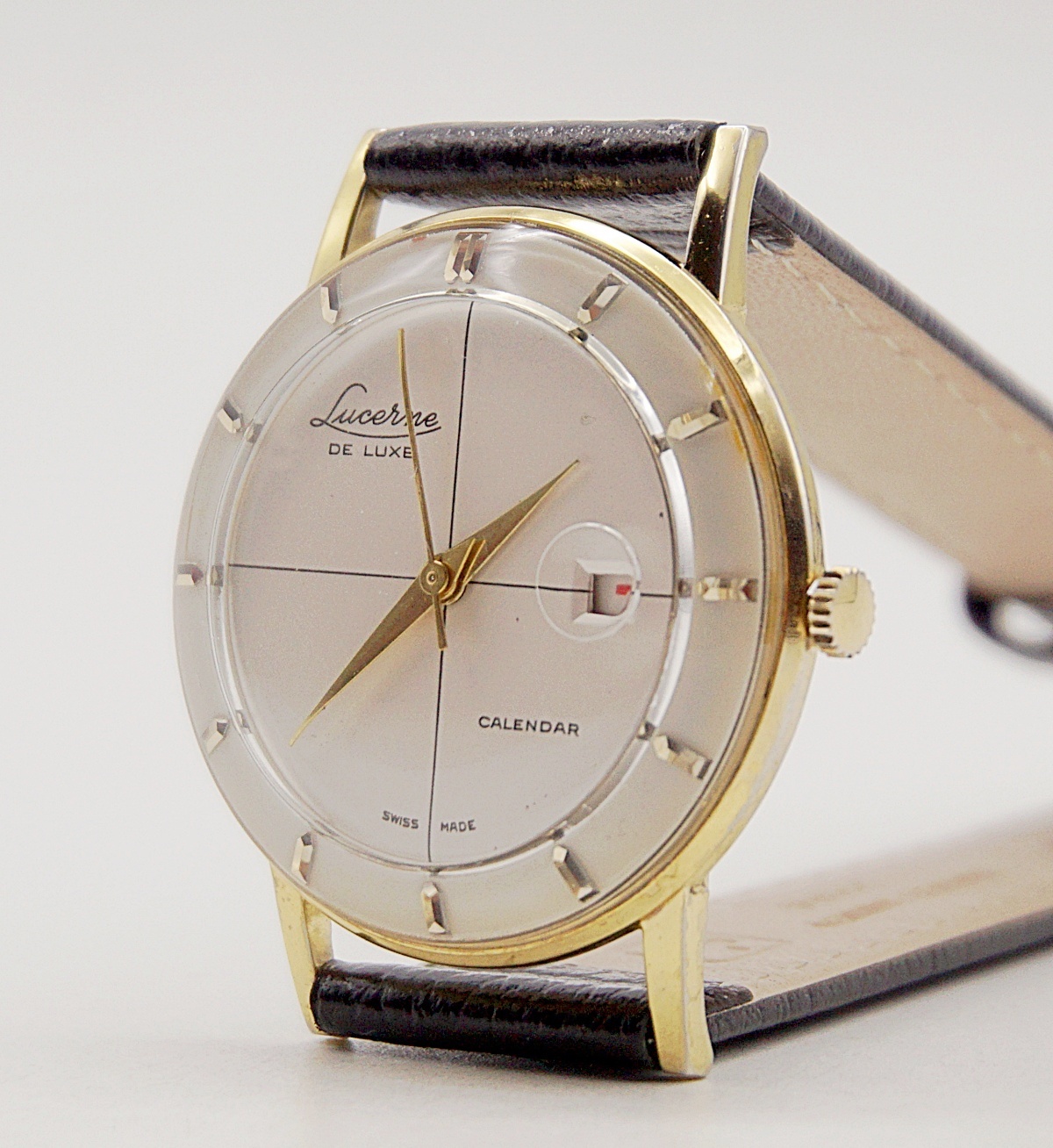 นาฬิกาเก่า LUCERNE ไขลาน