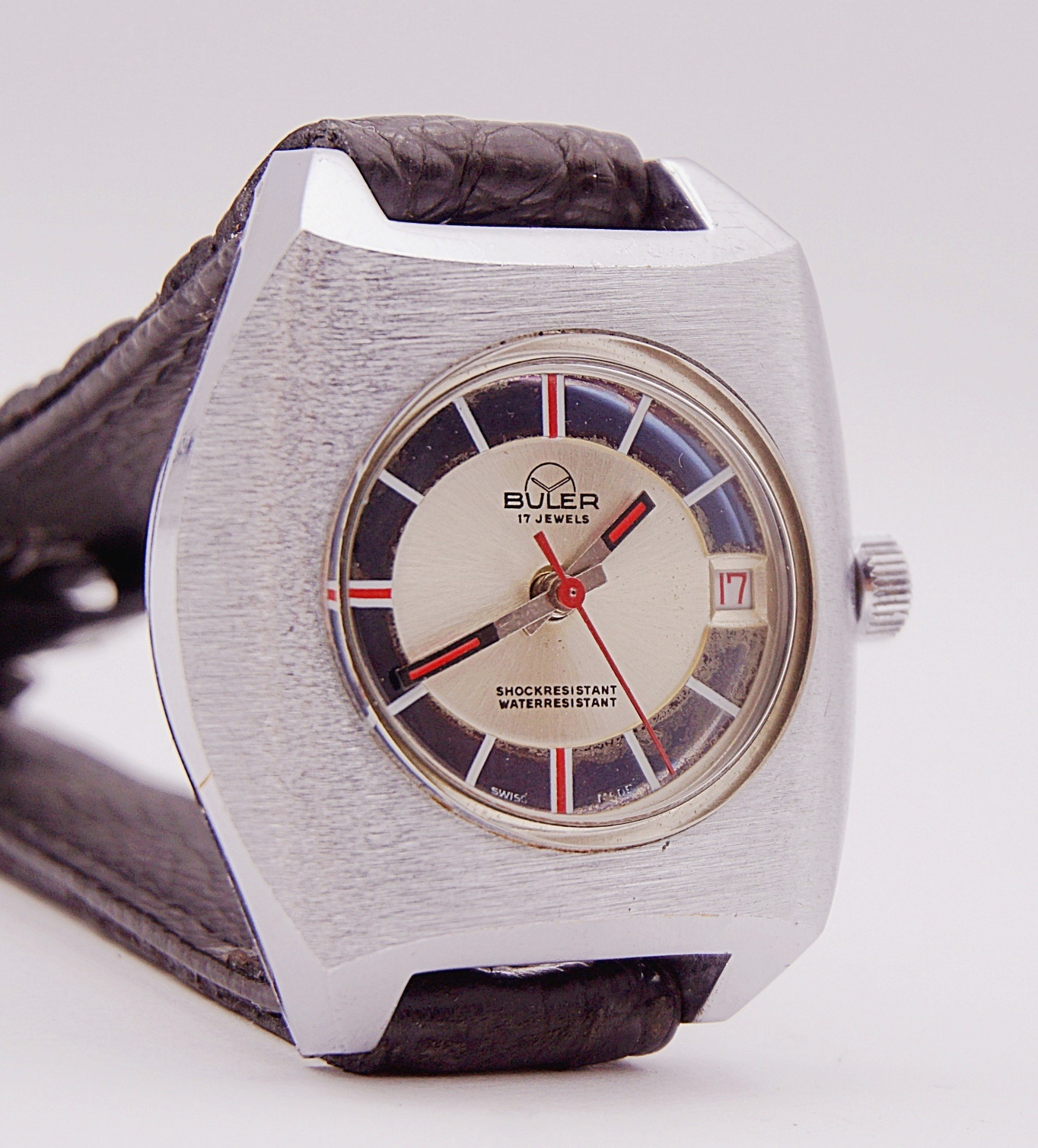 นาฬิกาเก่า BULER ไขลาน