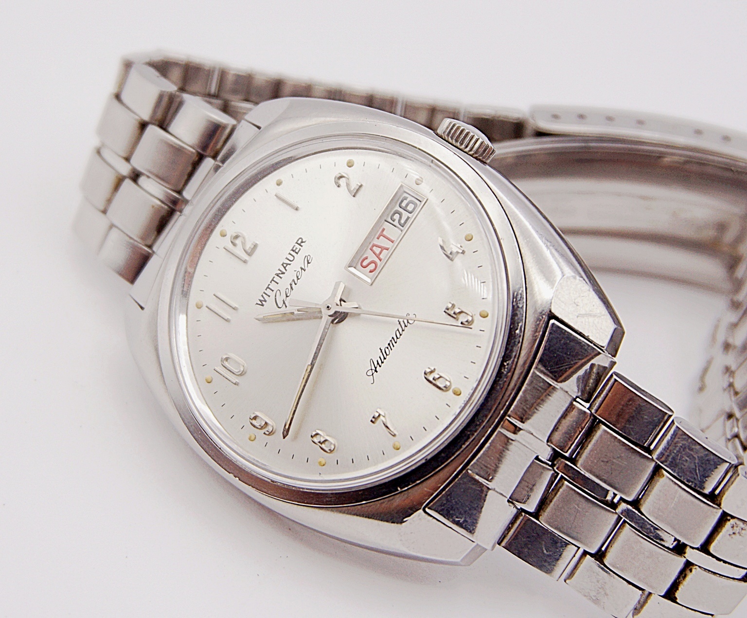 นาฬิกาเก่า WITTNAUER BY LONGINES ออโตเมติก