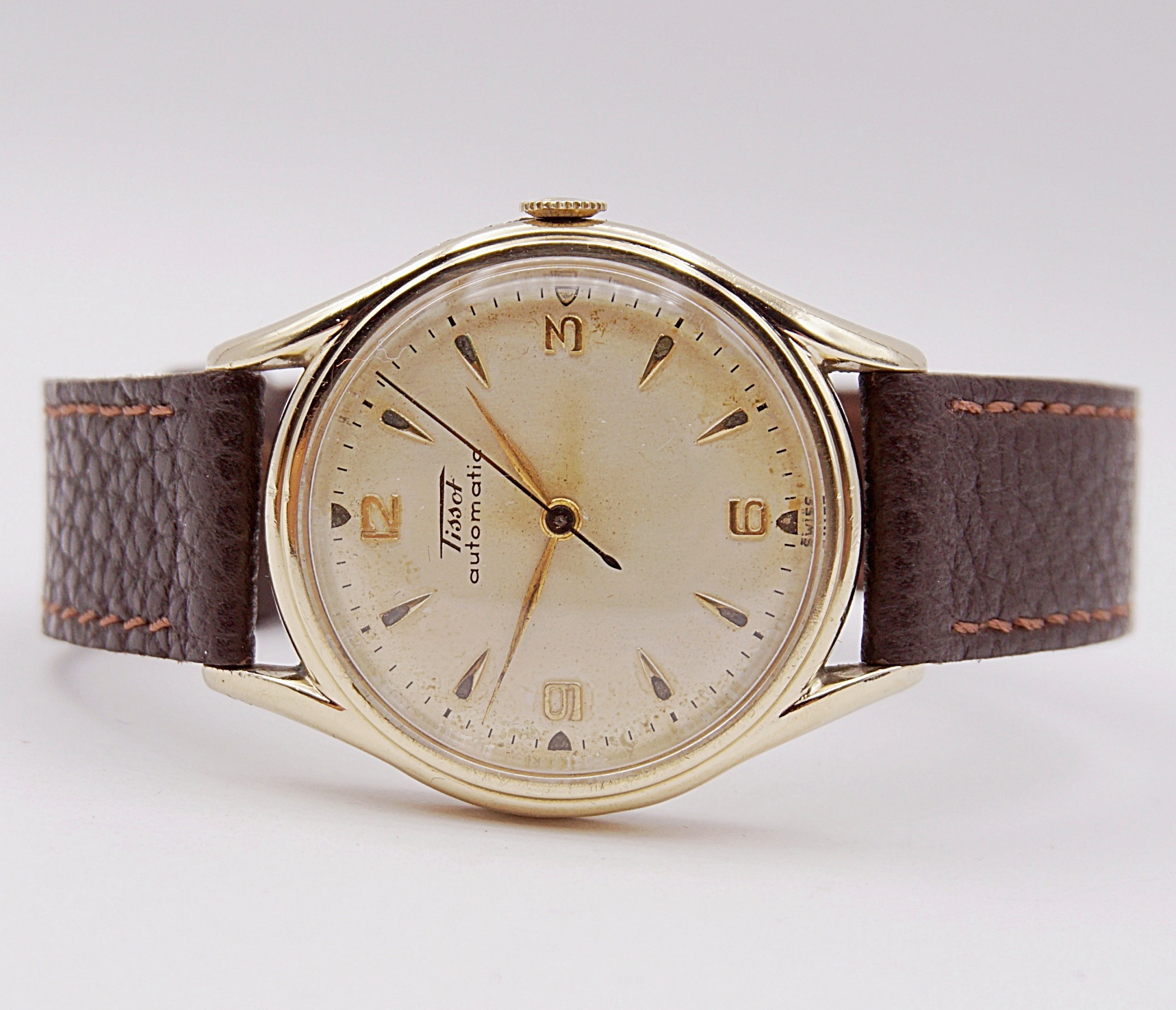 นาฬิกาเก่า TISSOT ออโตเมติกครึ่งรอบ