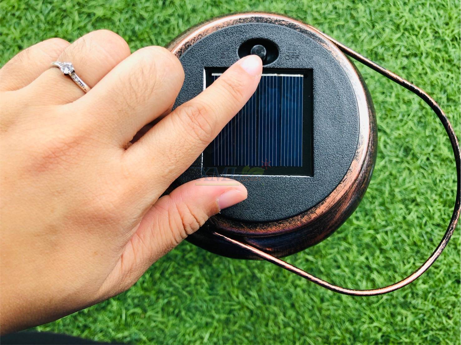 ไฟห้อยโซล่าเซลล์ MD-SOLAR รุ่น S3005 / S3006 / S3007 (แสง:เหลืองวอมไวท์)