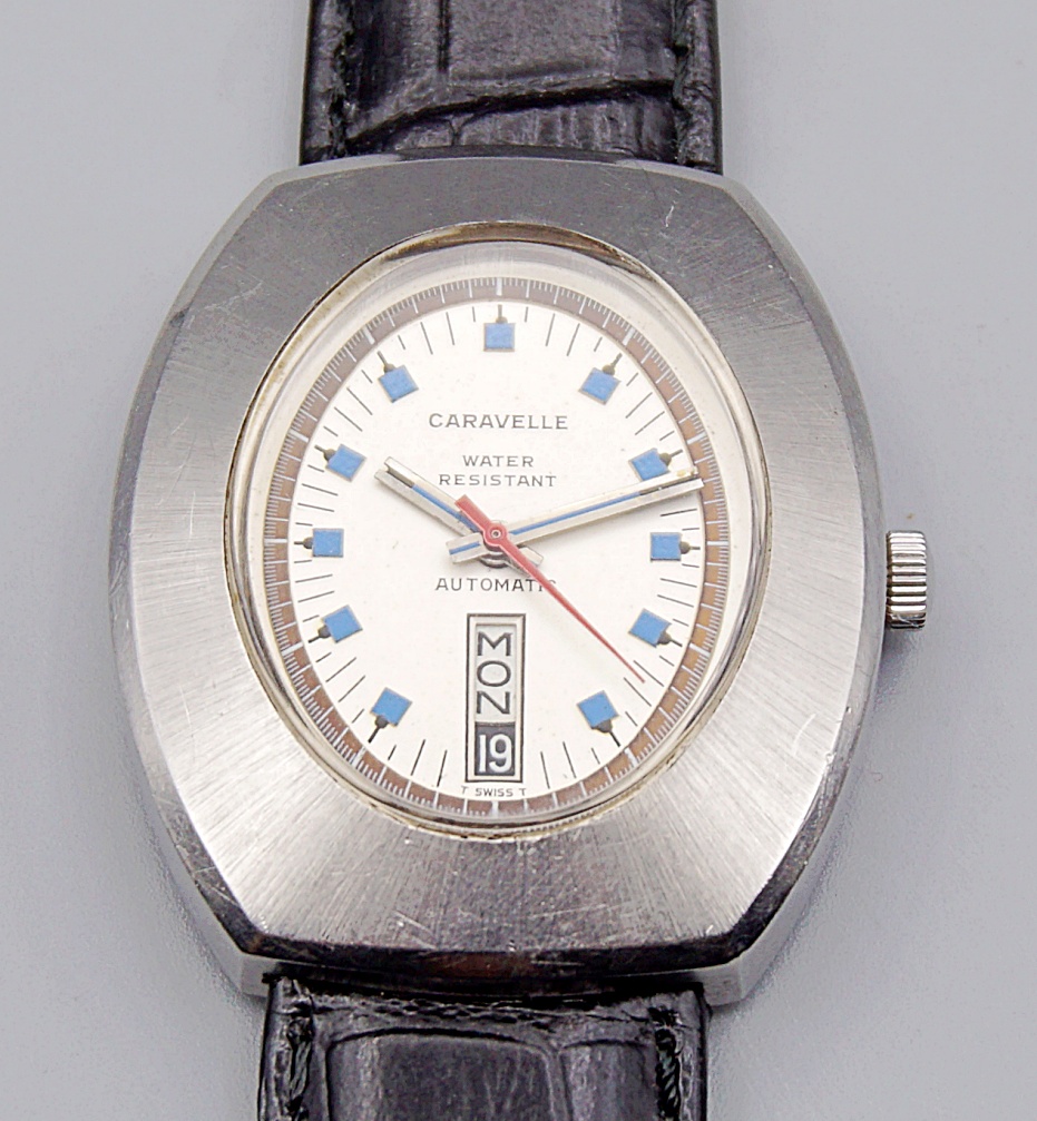 นาฬิกาเก่า CARAVELLE ออโตเมติก