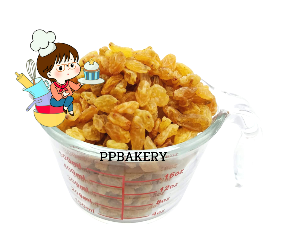ลูกเกดขาว (White Raisin) แพ็ค 500g ลูดเกดขาวพรีเมียม