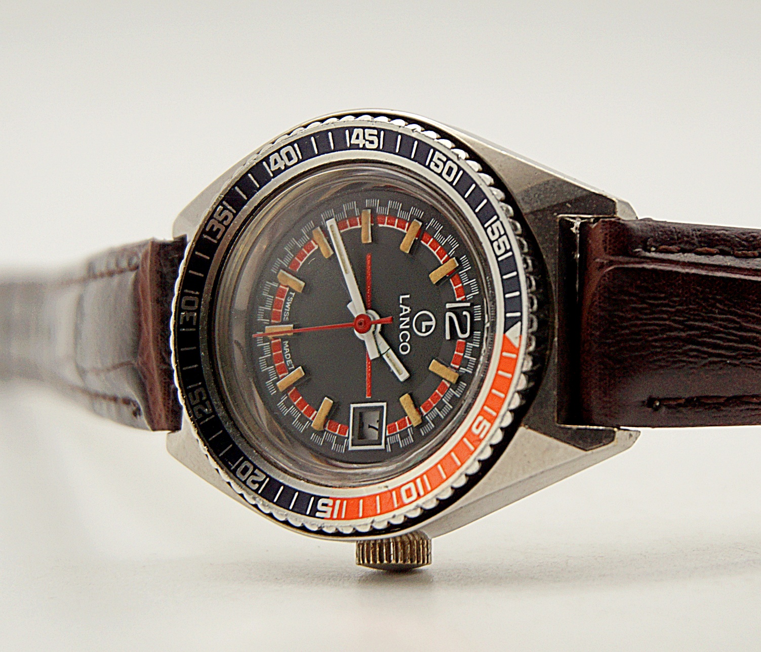 นาฬิกาเก่า LANCO ไขลาน (นาฬิกาผู้หญิง)