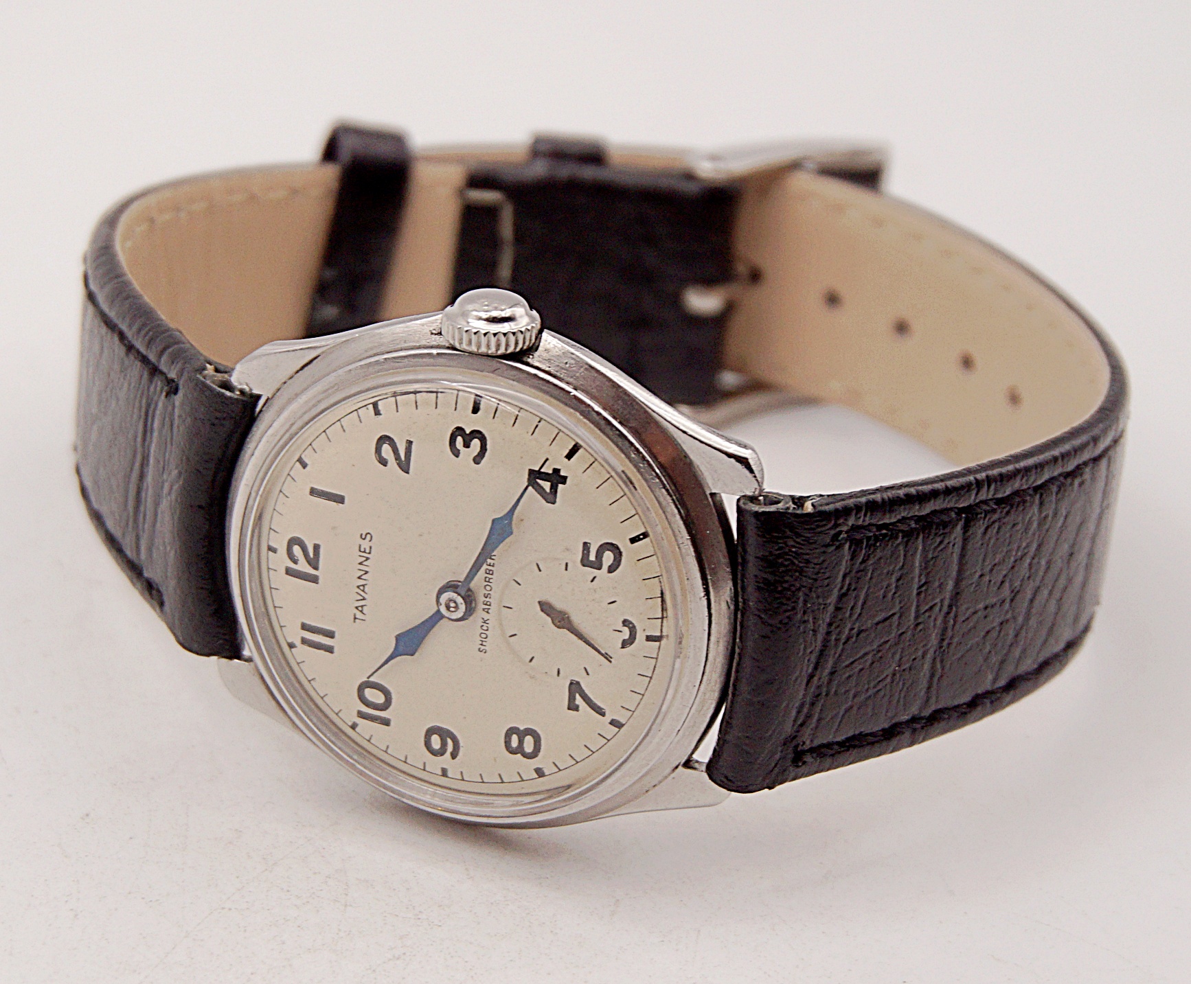 นาฬิกาเก่า TAVANNES ไขลานสองเข็มครึ่ง