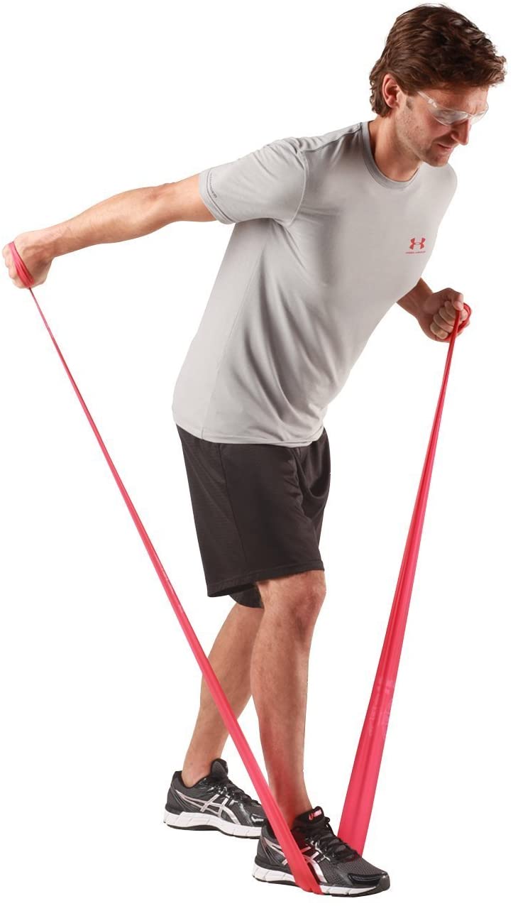 ยางยืดกายภาพบำบัด Thera band (สีแดง)