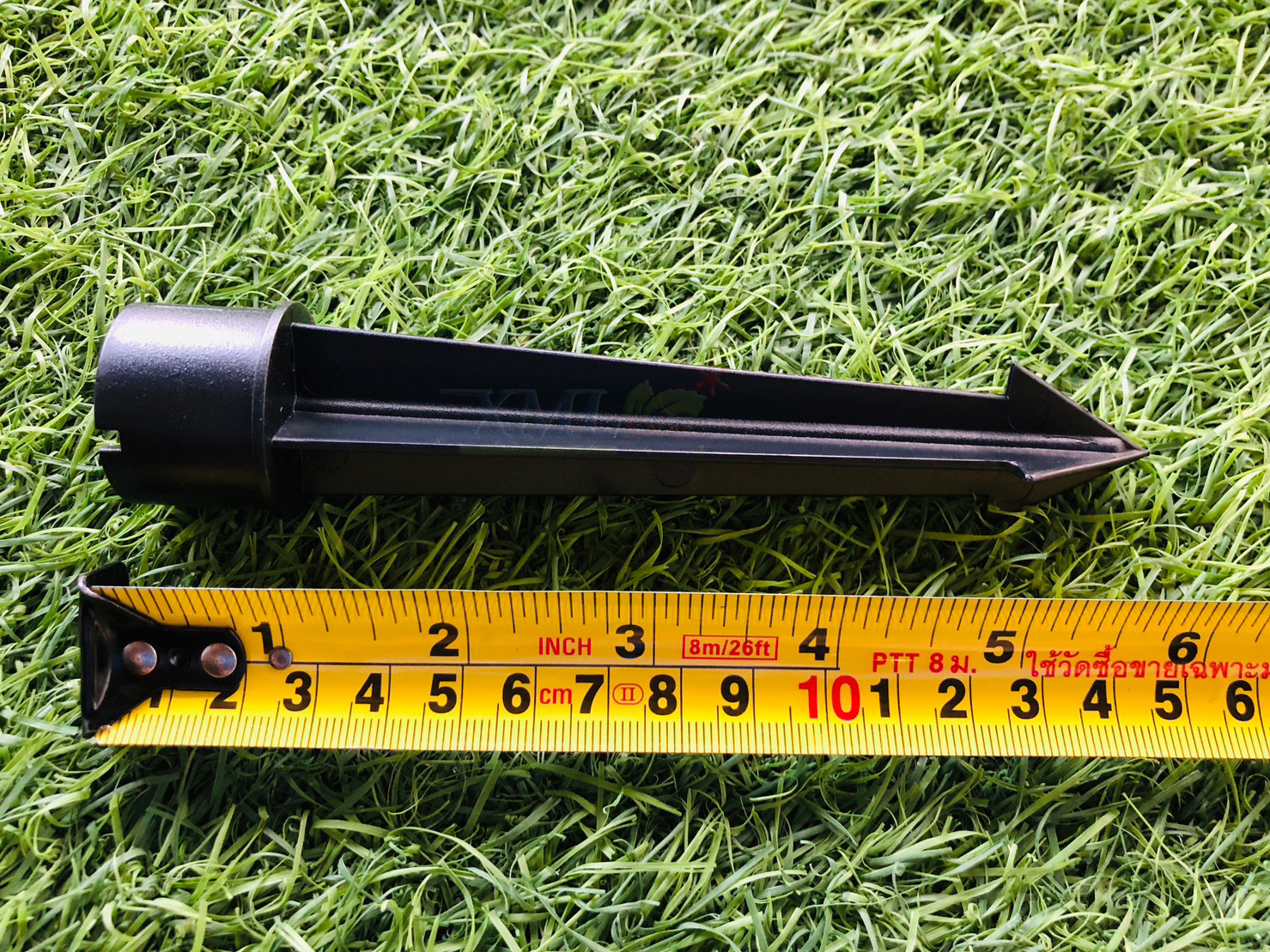 โคมไฟปักสนามโซล่าเซลล์ รุ่น MD-GFB-C (แสง : เหลืองวอมไวท์)