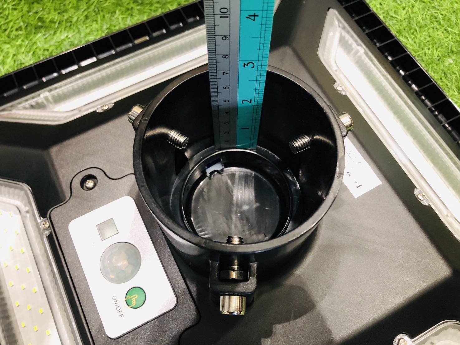 โคมไฟ UFO ทรงสี่เหลี่ยม รุ่น Modi x XML + ระบบ Motion รุ่น 300w (เปิดได้ 3 แสง)