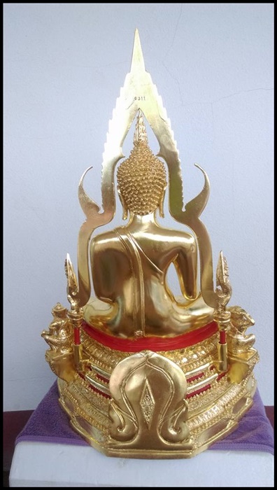 พระบูชา พระพุทธชินราช ภปร รุ่นพุทธนเรศว์ ปี43 รหัส 0176