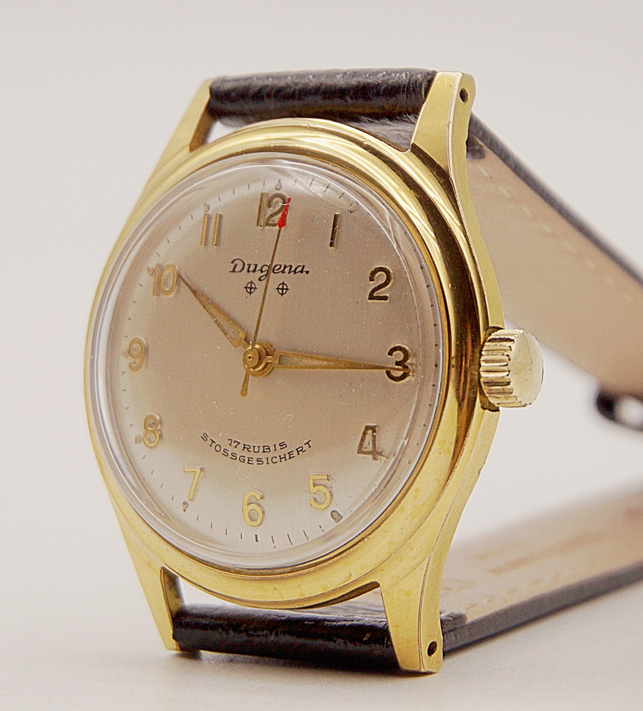 นาฬิกาเก่า DUGENA ไขลาน