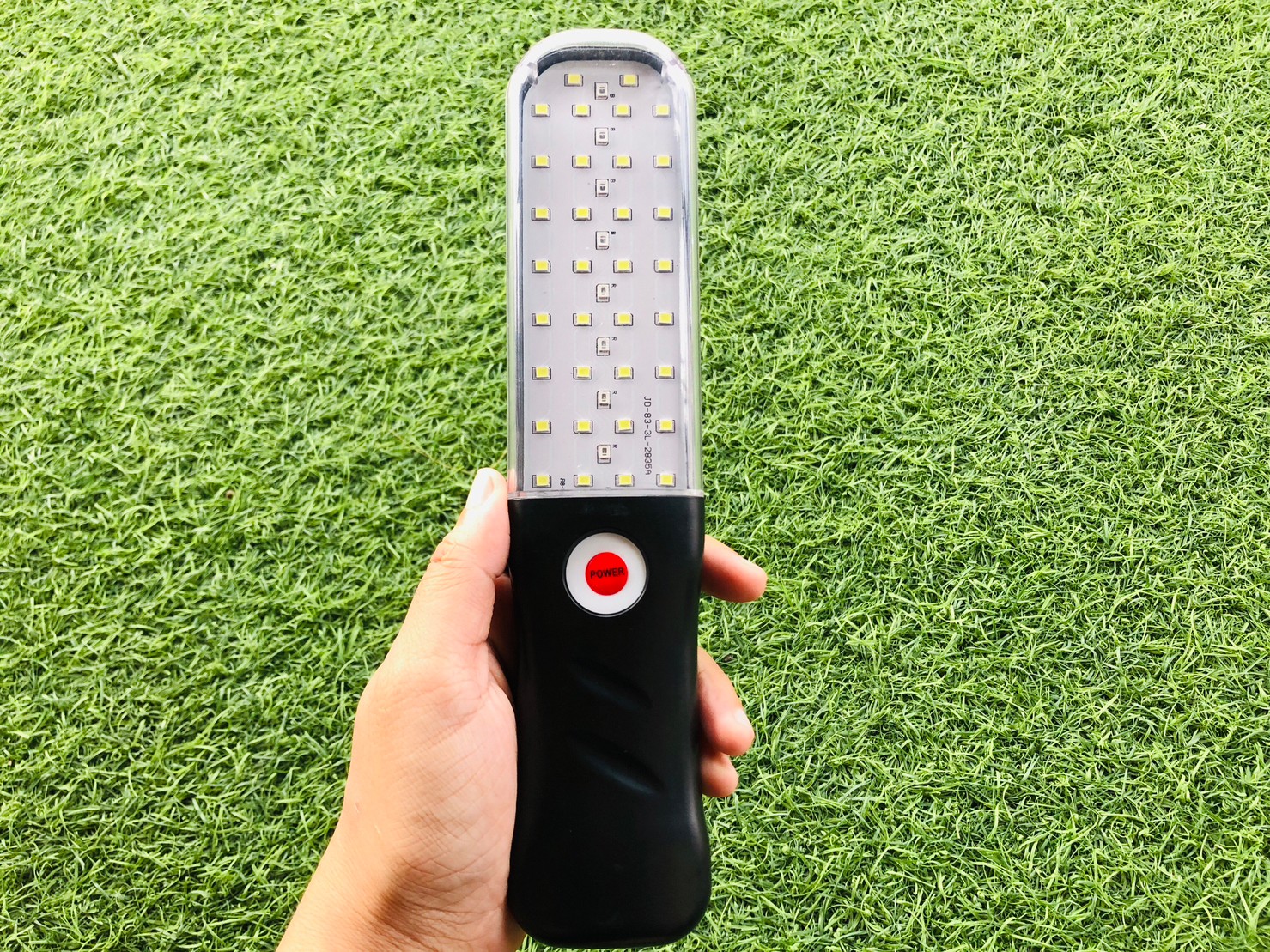 ไฟโซล่าเซลล์แบบพกพา Type A 5W (แสง : ขาว + ไฟเตือน)