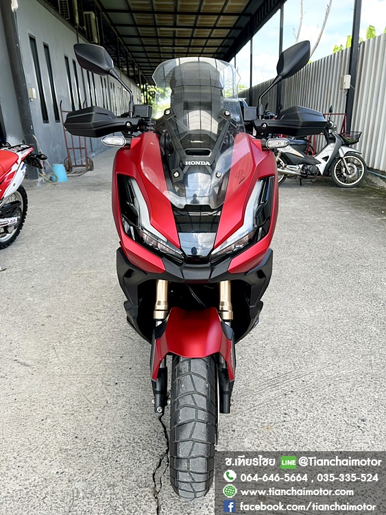 ★ฟรีดาวน์★ADV350 ปี67 สีแดง วิ่งเพียง 7000 กิโล ชุดสีสวยเป๊ะ เหมือนใหม่มาก เครื่องเดิมแน่น เครื่องแรงเร้าใจ ราคา 149,000