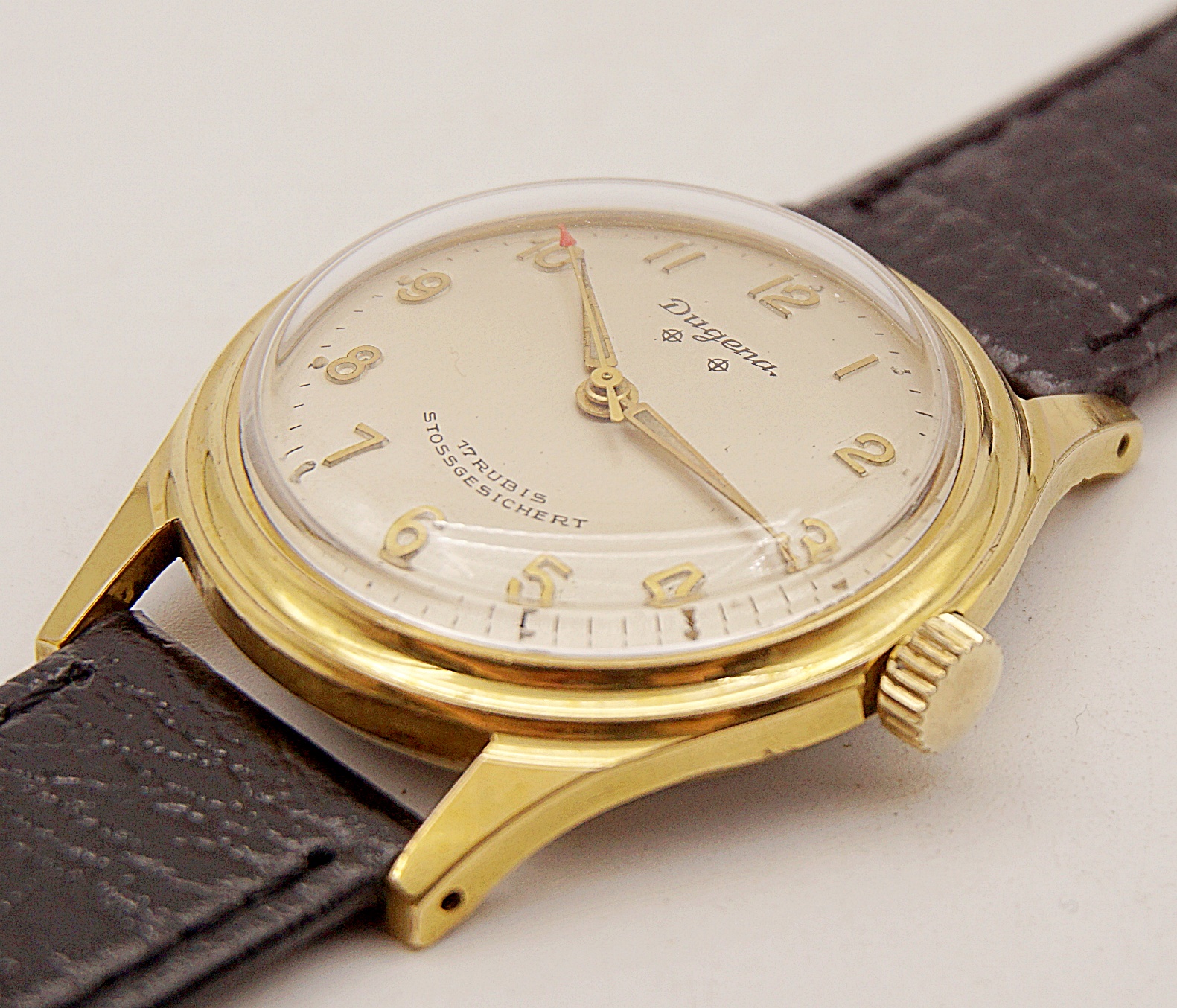 นาฬิกาเก่า DUGENA ไขลาน