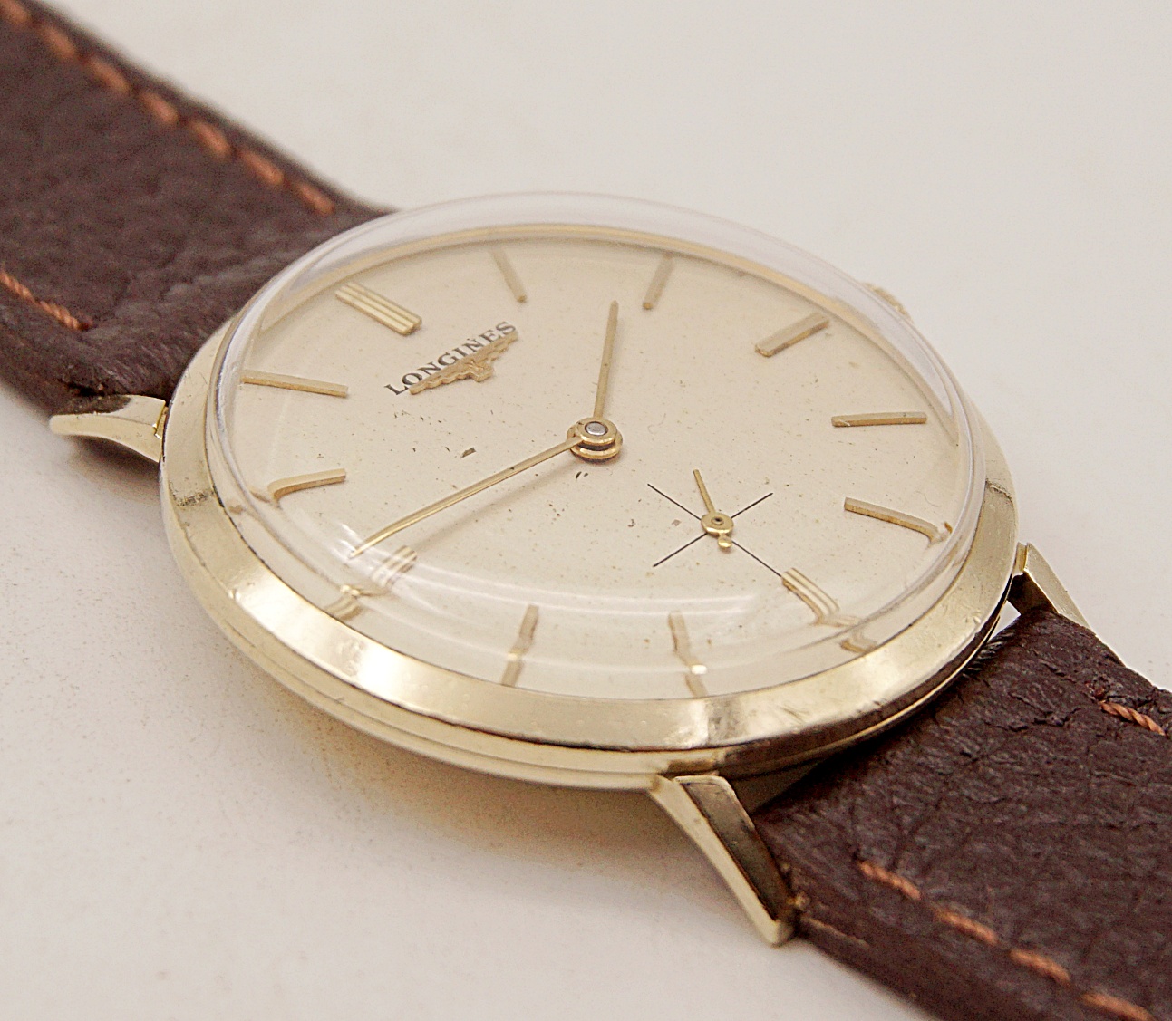 นาฬิกาเก่า LONGINES ไขลานสองเข็มครึ่ง