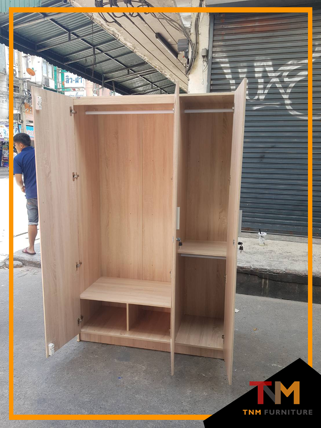 ตู้เสื้อผ้า 120cm. ABAYA