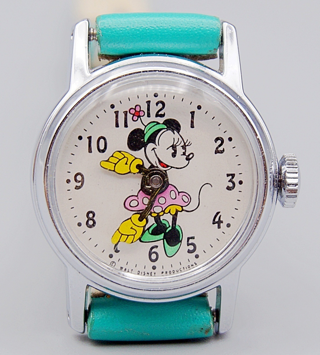 นาฬิกาเก่า MINNIE MOUSE ไขลาน