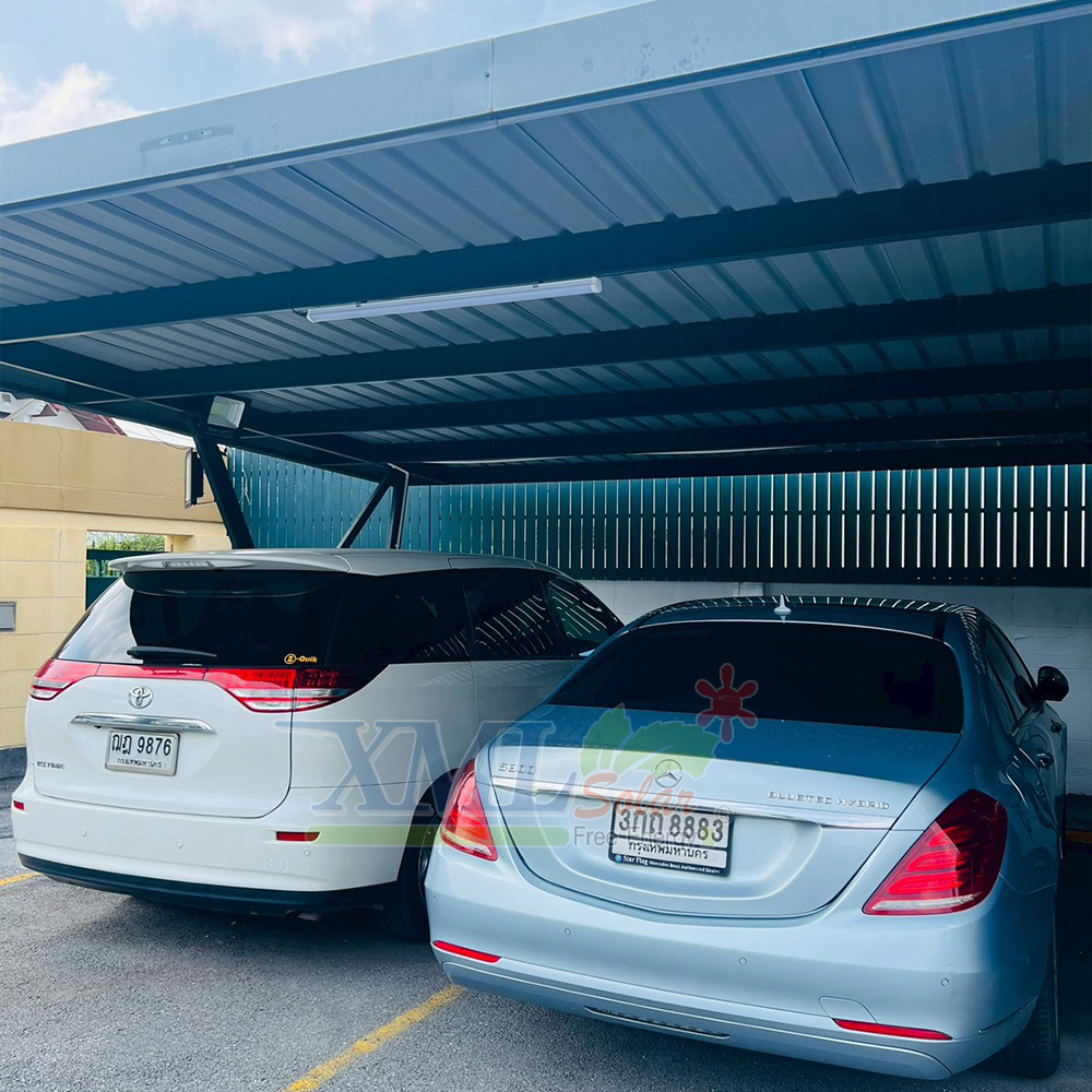 โคมไฟโซล่าเซลล์ ติดเพดาน รุ่นหลอดยาว Series GT (แสง : ขาว)