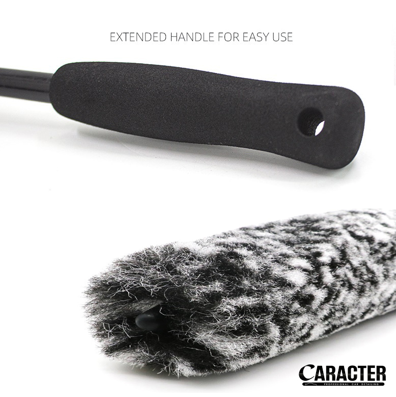 แปรงทำความสะอาดล้อแม็กซ์ CARACTER Speed Wheel Brush