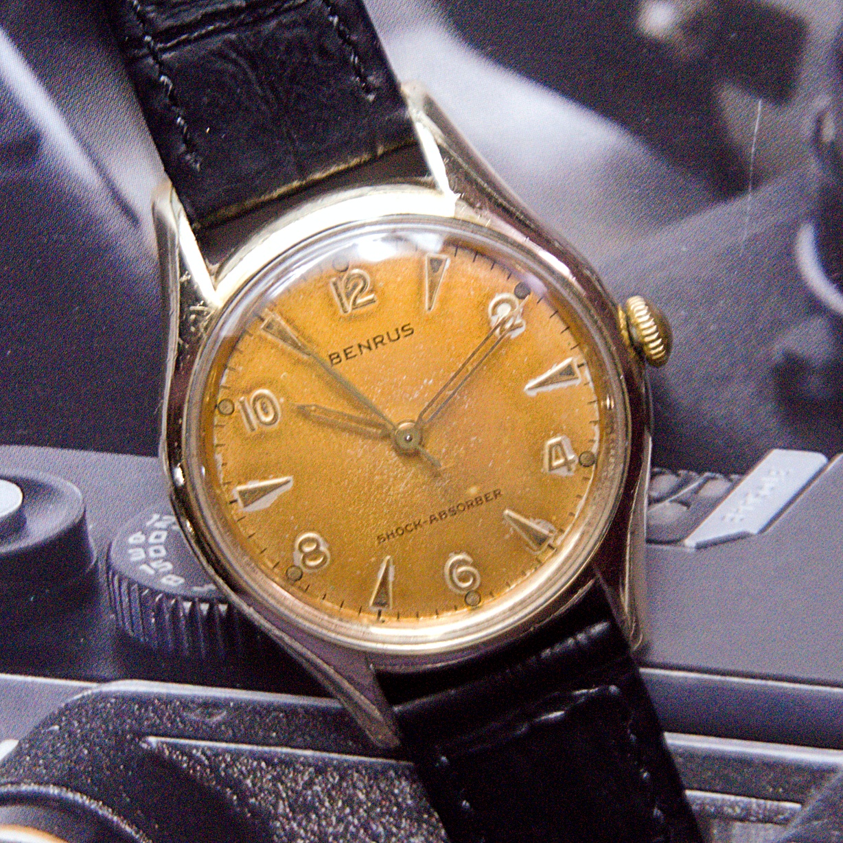 นาฬิกาเก่า BENRUS ไขลาน