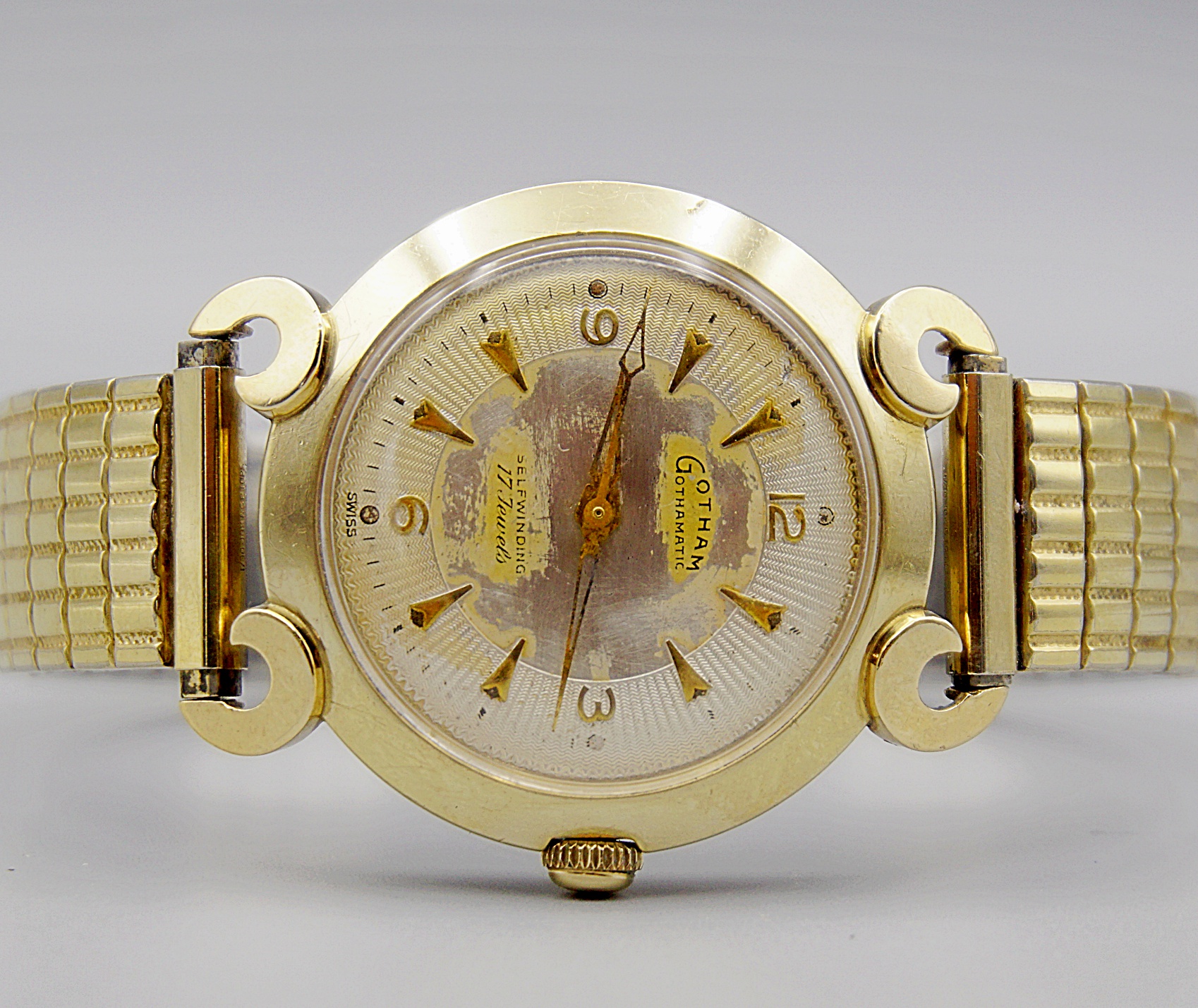 นาฬิกาเก่า GOTHAM ออโตเมติก