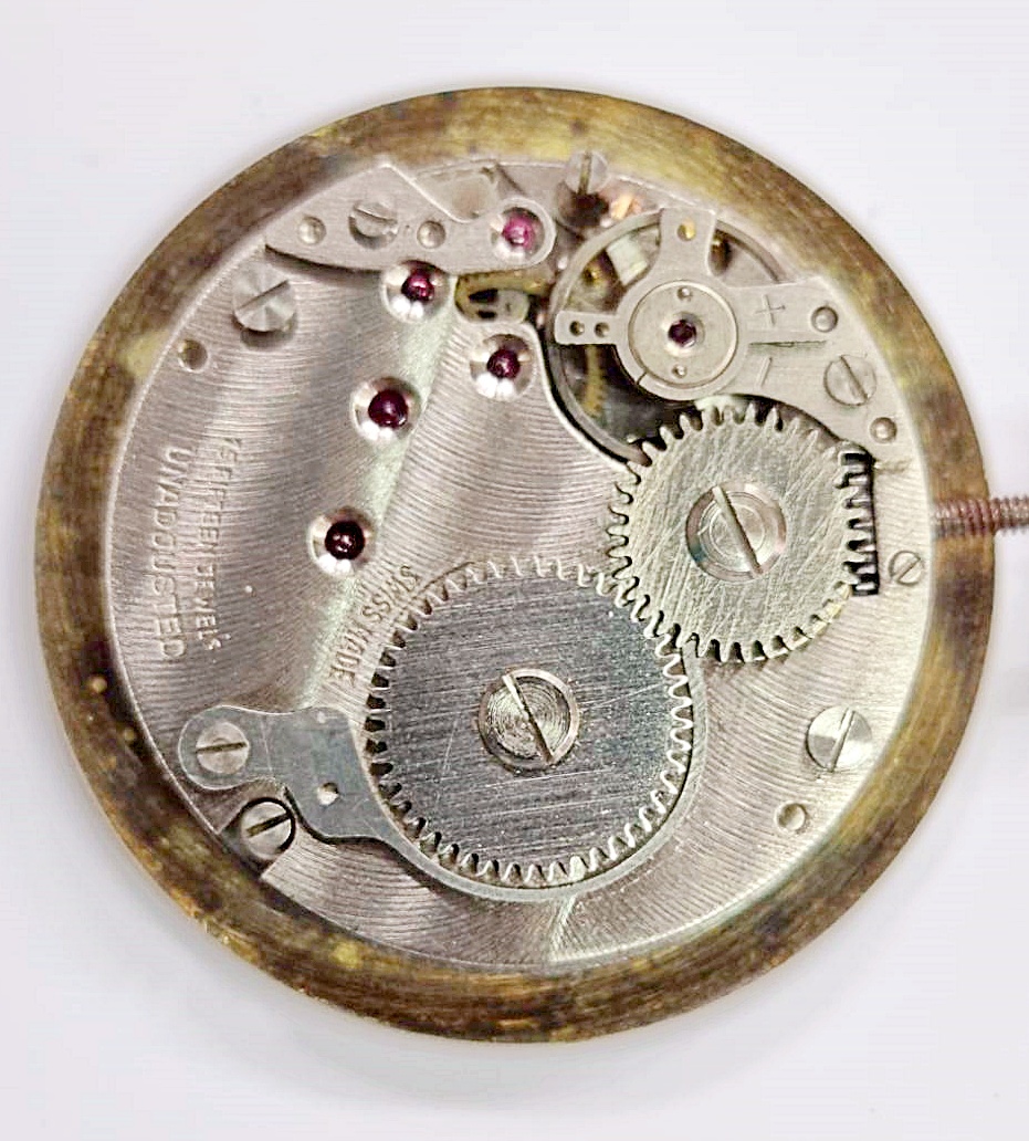 นาฬิกาเก่า ROCAR ไขลานสองเข็มครึ่ง