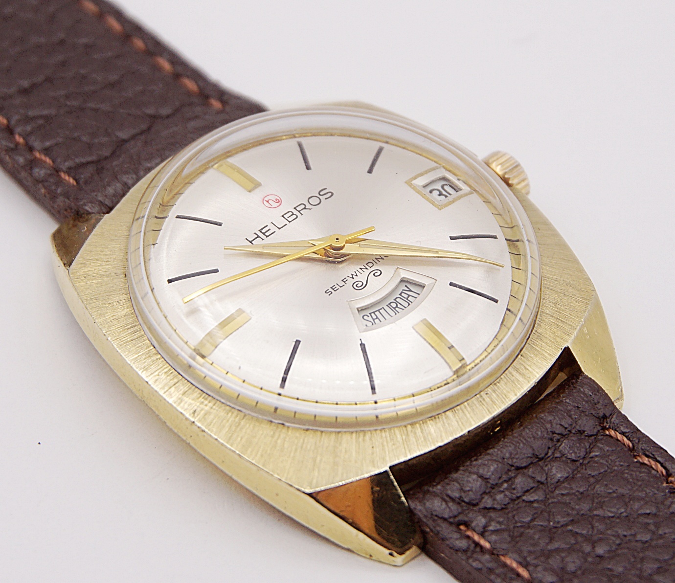 นาฬิกาเก่า HELBROS ออโตเมติก