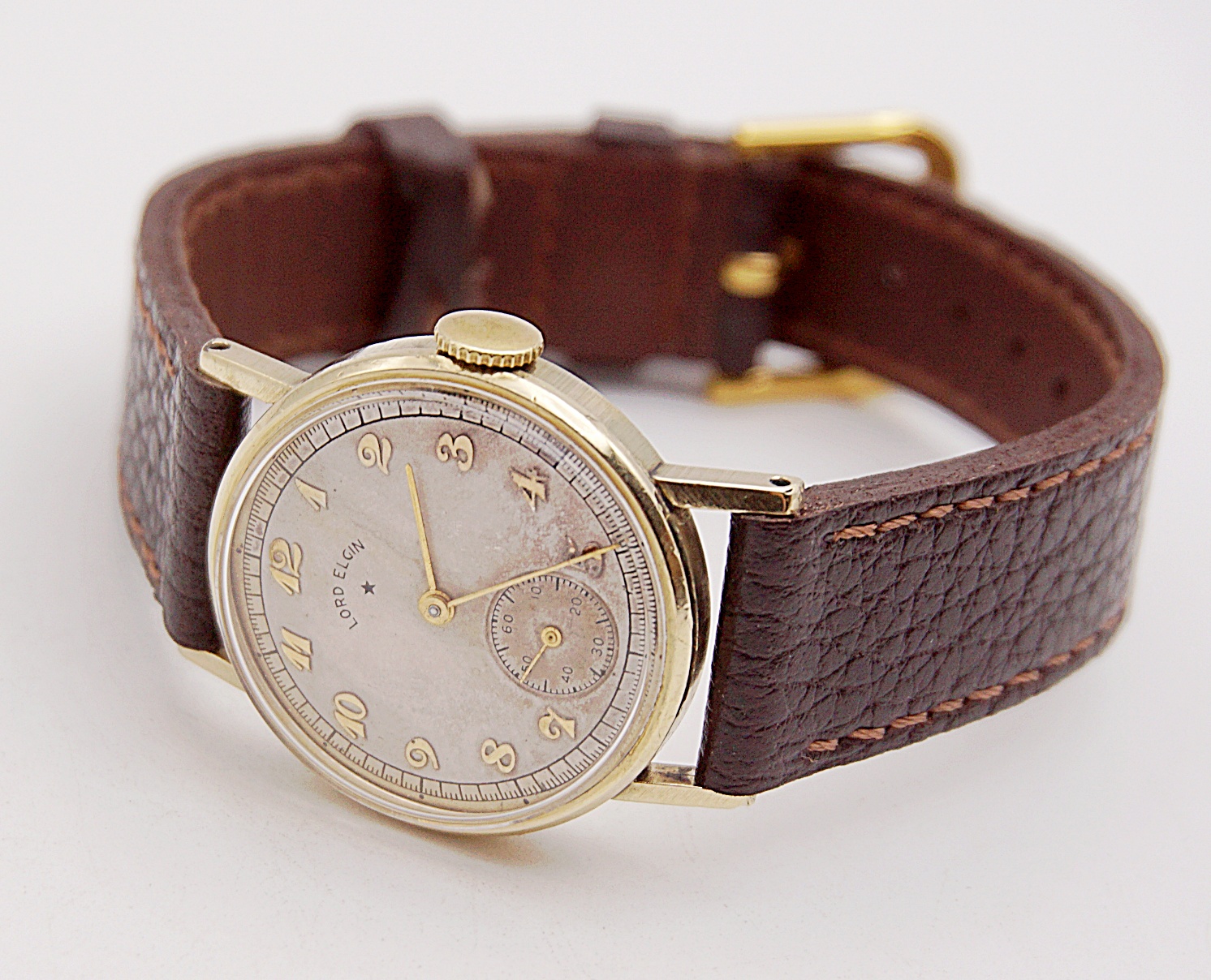 นาฬิกาเก่า LORD ELGIN ไขลานสองเข็มครึ่ง